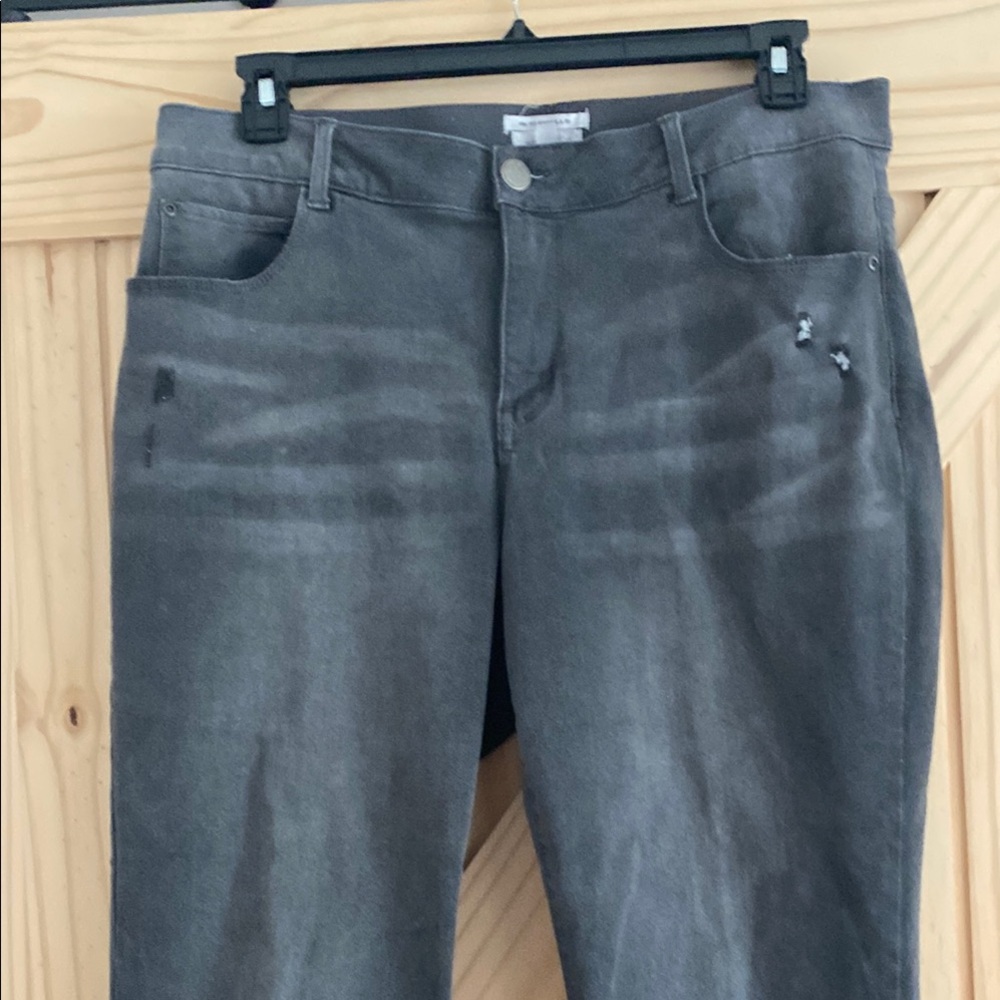 Westbound Gray Straight Leg Jeans Modern Fit